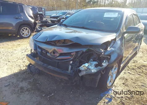 2011 Toyota Corolla S from USA, damaged, VIN 2T1BU4EE5BC752892